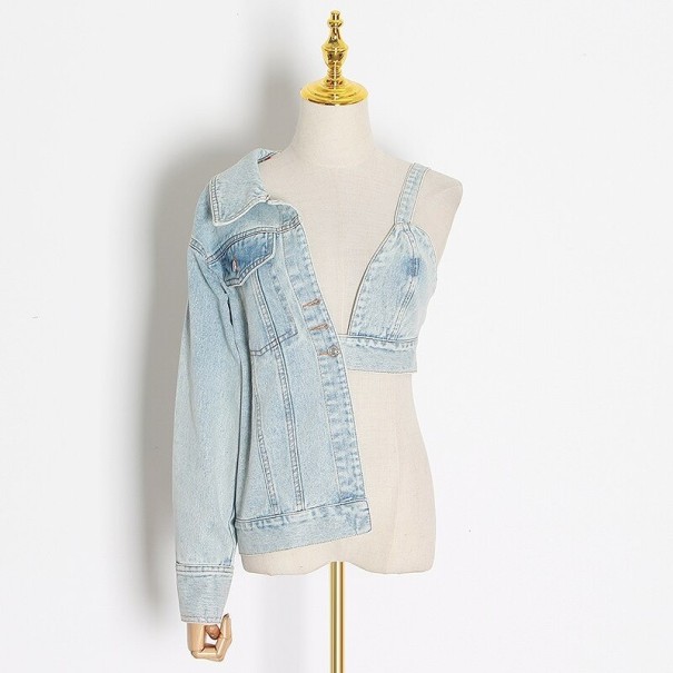 Asymmetrische Damenjacke P2108 S