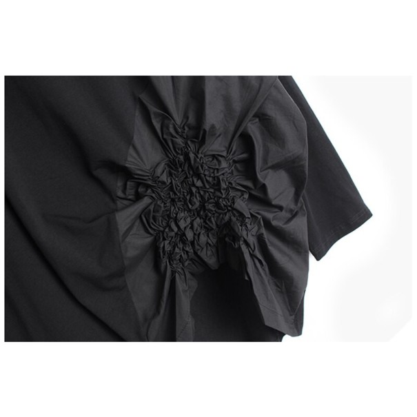 Asymmetrisk oversized T-shirt för kvinnor