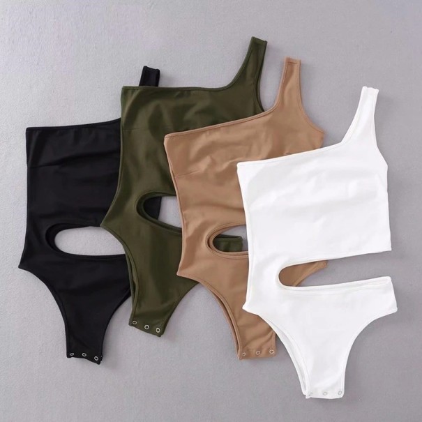 Asymmetriska bodysuits för kvinnor B714