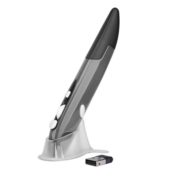 Ασύρματο USB στυλό γκρι