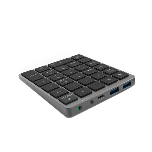 Ασύρτητη αριθμητική πληκτρολόγηση USB 3.0 HUB γκρι