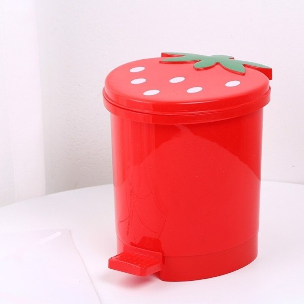 Asztali hulladékgyűjtő N626 piros L