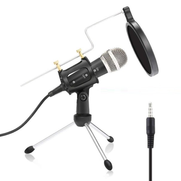 Asztali mikrofon popszűrővel K1504 1