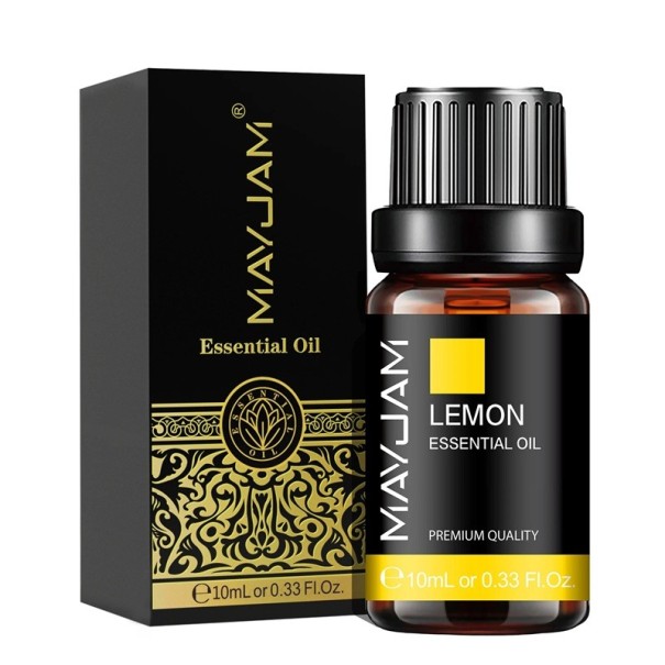 Ätherisches Öl 10 ml Hochwertiges Aromaöl für Diffusor und Aromalampe Duft zur Kerzenherstellung Natürlicher Duft Entspannung Aromatherapie zu Hause Lemon