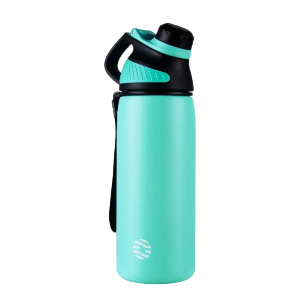 Αθλητική θερμός 800 ml με μαγνητικό καπάκι, μονωτικό μπουκάλι για ποτά 27 × 7,5 cm για υπαίθριες δραστηριότητες και καθημερινή χρήση πράσινο