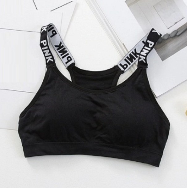 Αθλητικό σουτιέν bralette μαύρο