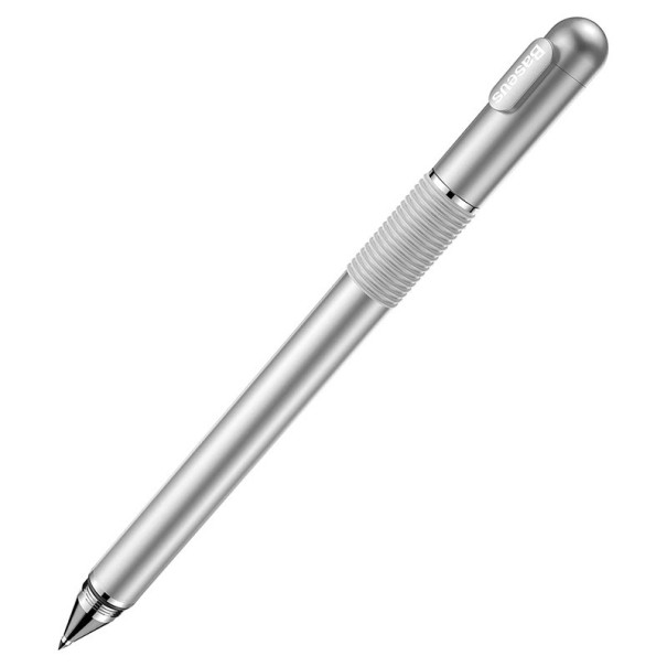 Atingeți stiloul de pe tabletă cu stiloul argint