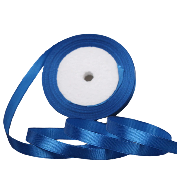 Atlasová stuha 20 mm/22 m námornícka modrá