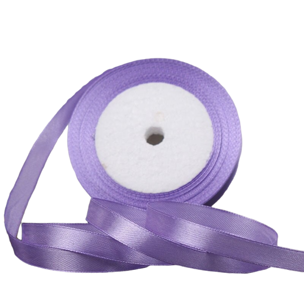 Atlasová stuha 38 mm/22 m svetlo fialová