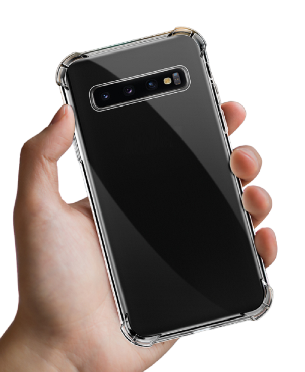 Átlátszó szilikon borítás Samsung Galaxy S10e telefonhoz 1