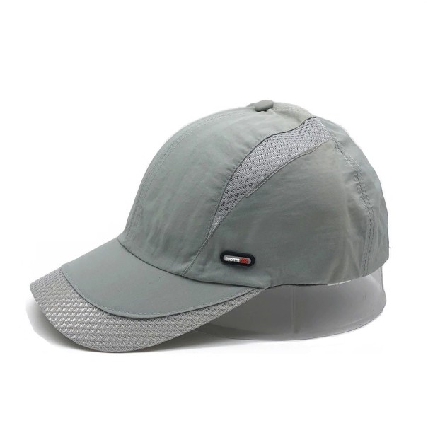 Atmungsaktive Herren-Cap grau
