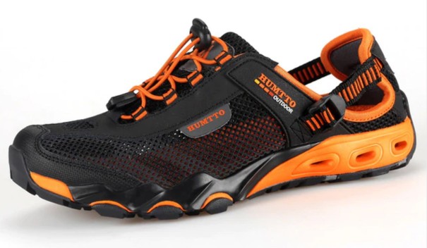 Atmungsaktive Herrenschuhe von Humtto orange 44