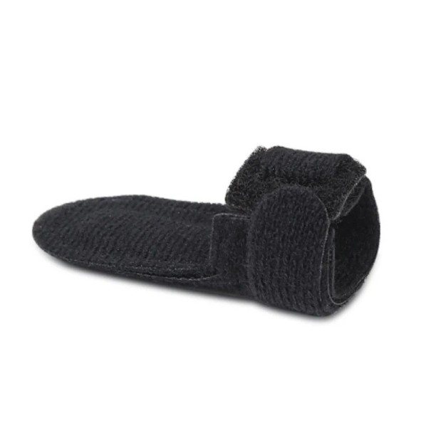 Attelle pour doigt 14,5×6,4 cm Stabilisateur pour doigt à ressort Orthèse pour arthrite Fracture Blessure des doigts Support en extension Aide 1