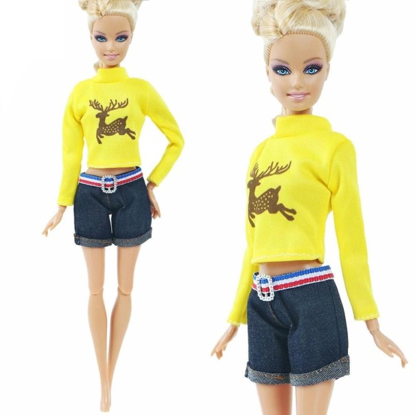 Atuendo de moda para Barbie A1 4