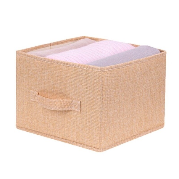 Aufbewahrungsbox für Kleidung beige