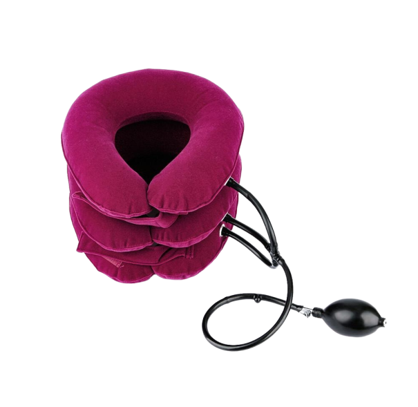 Aufblasbarer Halskragen P3691 dunkelrosa