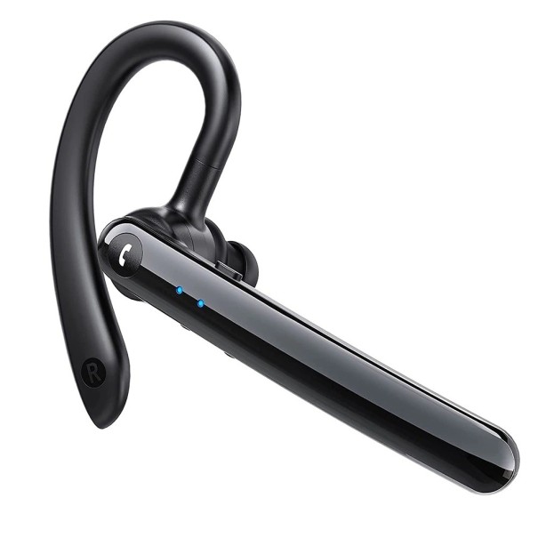 Auricolare Bluetooth 5.0 da indossare con gancio e doppio microfono Controllo delle chiamate e della musica Durata della batteria 8 ore Nero 1