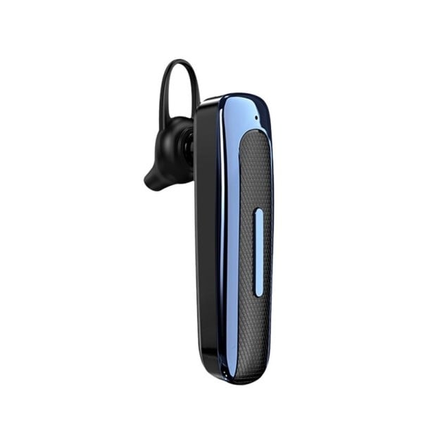 Auricolare Bluetooth 5.0 handsfree in-ear con uncino per l'orecchio e microfono Assistente vocale Controllo della musica e del volume blu scuro