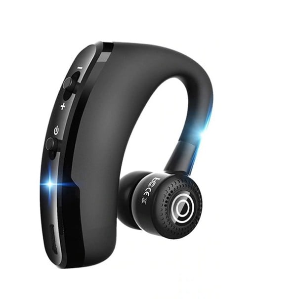 Auricular Bluetooth manos libres con gancho para la oreja Para oído derecho e izquierdo Botones de volumen Control de llamadas y música Bluetooth 4.1 1