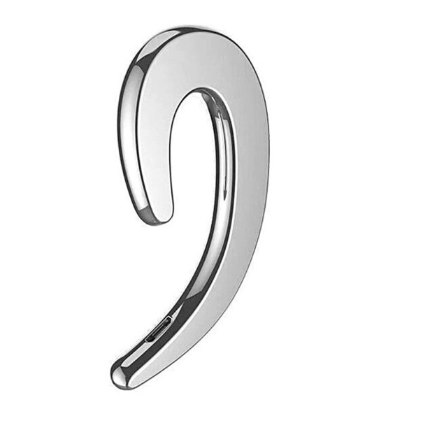 Auricular bluetooth mãos-livres prateado