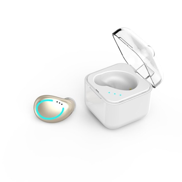 Auricular bluetooth sem fios K1899 dourado