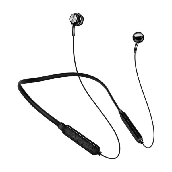 Auriculares Bluetooth con banda para el cuello K1876 negro
