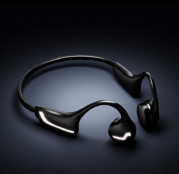 Auriculares Bluetooth con forma de pómulo K1915 negro