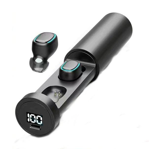 Auriculares bluetooth sem fios K1836 preto