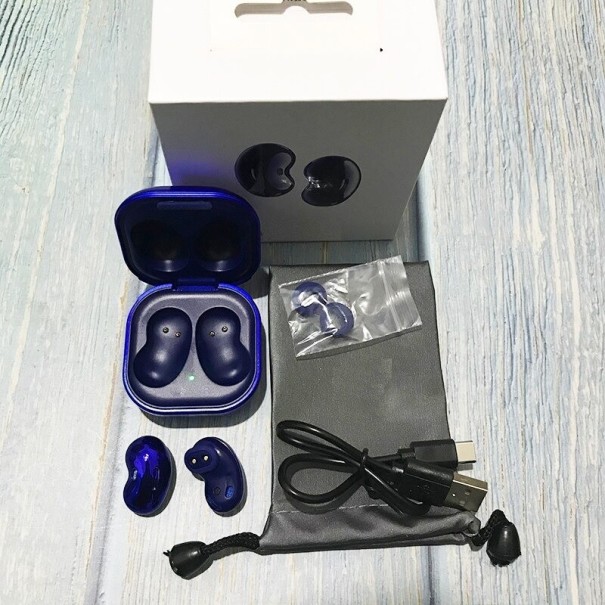 Auriculares bluetooth sem fios K1996 azul escuro