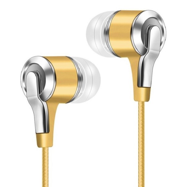 Auriculares con micrófono K1663 dorado