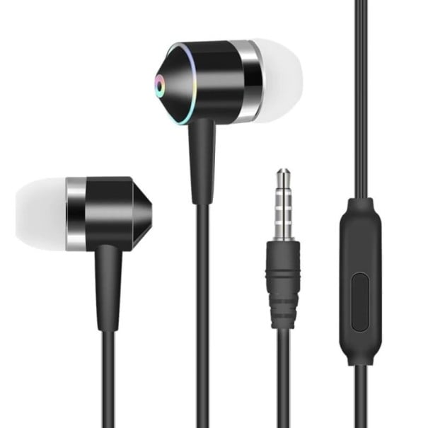 Auriculares con micrófono K1933 negro