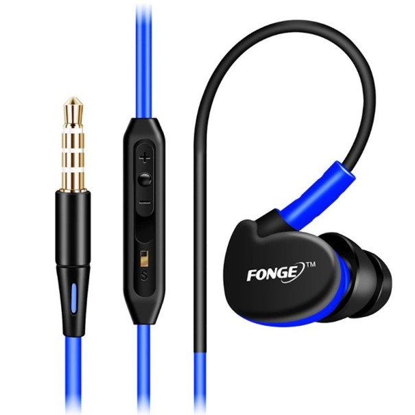 Auriculares desportivos K1772 azul