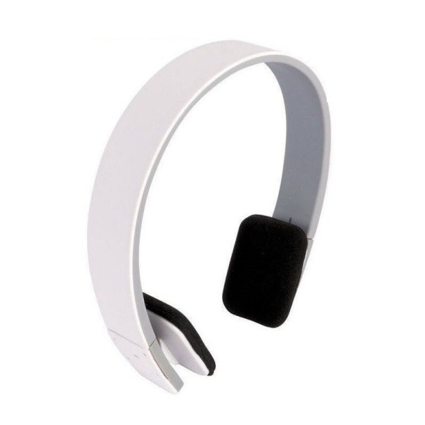 Auriculares inalámbricos con adaptador Bluetooth blanco