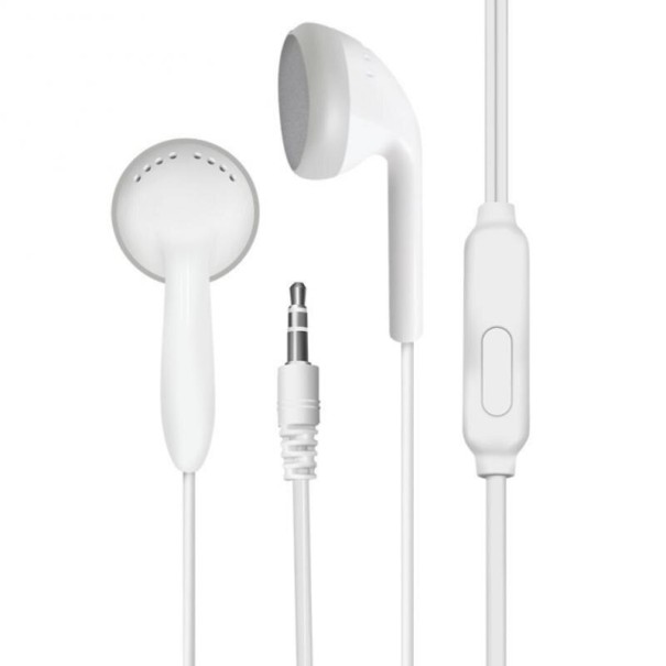 Auriculares jack 3,5mm K1805 blanco