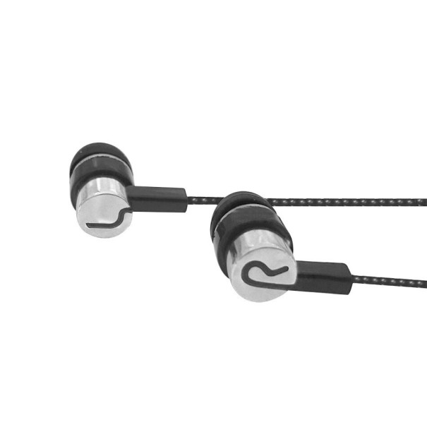 Auriculares jack 3,5mm K1977 plateado