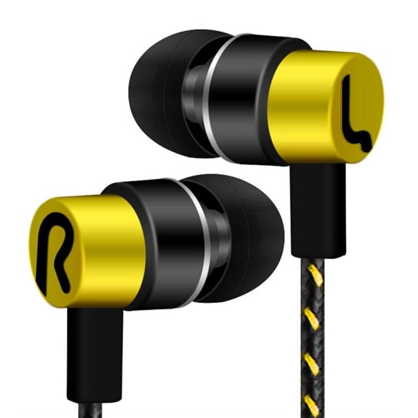 Auriculares K1752 amarelo