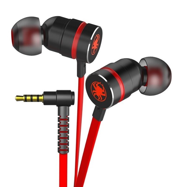 Auriculares para juegos K1934 rojo