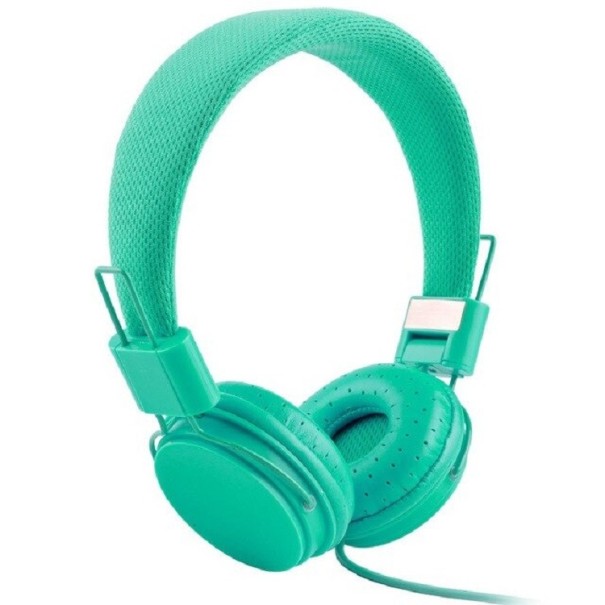 Auriculares para niños turquesa