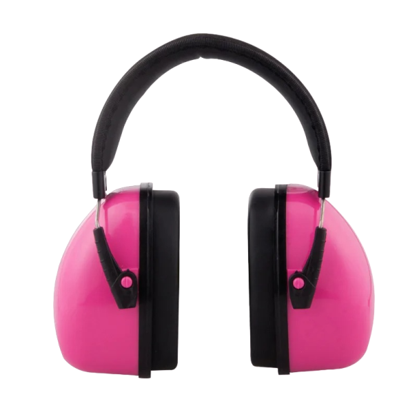 Auriculares para tiro Orejeras con cancelación de ruido Protectores auditivos rosa