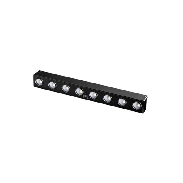 Aurinkokennoinen seinävalaisin 32,4 x 3 cm 8 LEDiä kylmän valkoinen vedenpitävä ulkovalo seinälle, puutarhaan, kuistille, kävelyteille 1