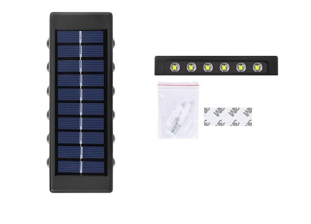 Aurinkoseinävalaisin T1043 lämmin valkoinen