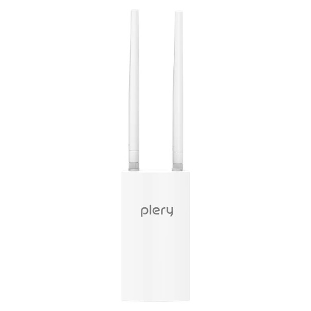 Außen 4G LTE Router Plery R702 mit SIM-Karte Wi-Fi 6 AX3000 Cat.4 150 Mb/s IP66 Stromversorgung PoE und DC für Kameras und industrielle IoT 1