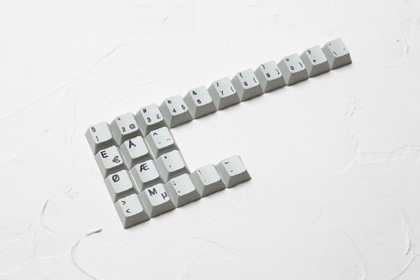 Austauschbare Tasten für eine internationale Tastatur 5