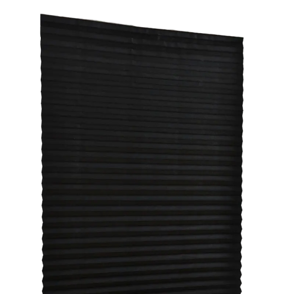 Ausziehbares Rollo für das Fenster. Beschattungsrollo für das Fenster 60 x 150 cm schwarz