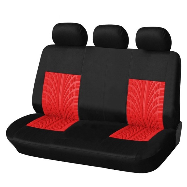 Auto achterbankhoezen rood