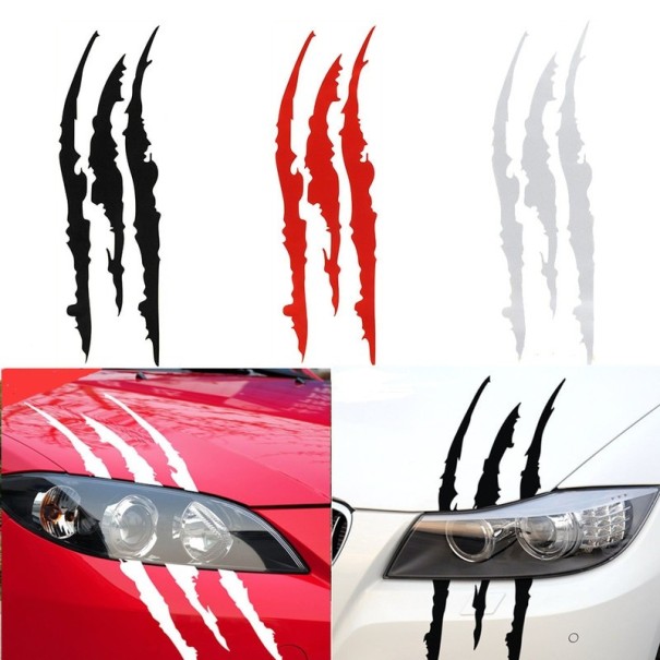 Auto kras sticker