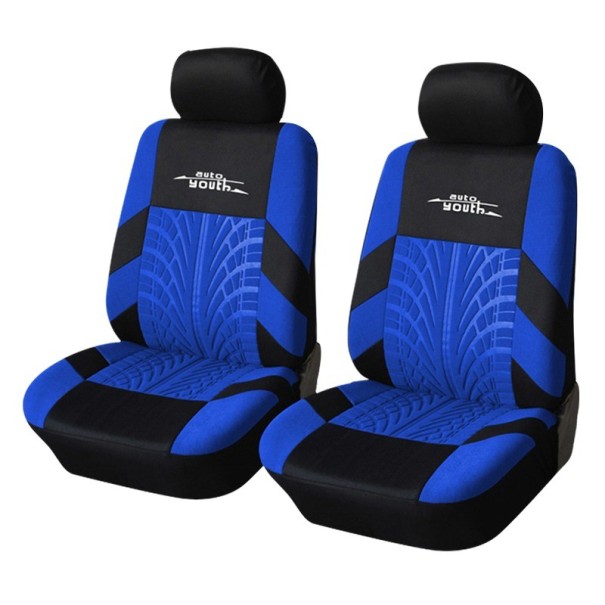 Auto voorstoelhoezen blauw