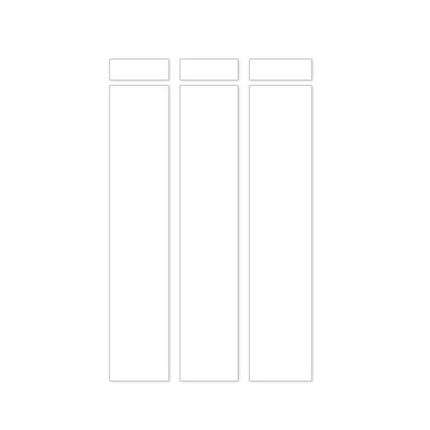 Autocolant de protecție 3 buc pentru Apple Pencil 1 K2902 2