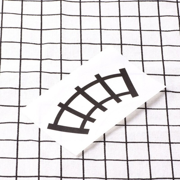 Autocollant virage de chemin de fer 1