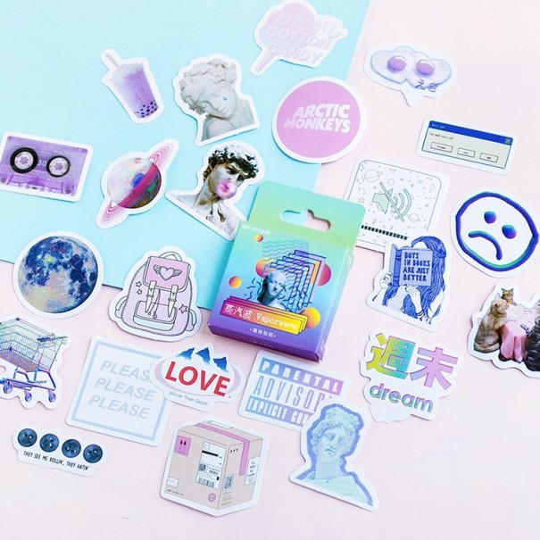 Autocollants 46 pcs 1